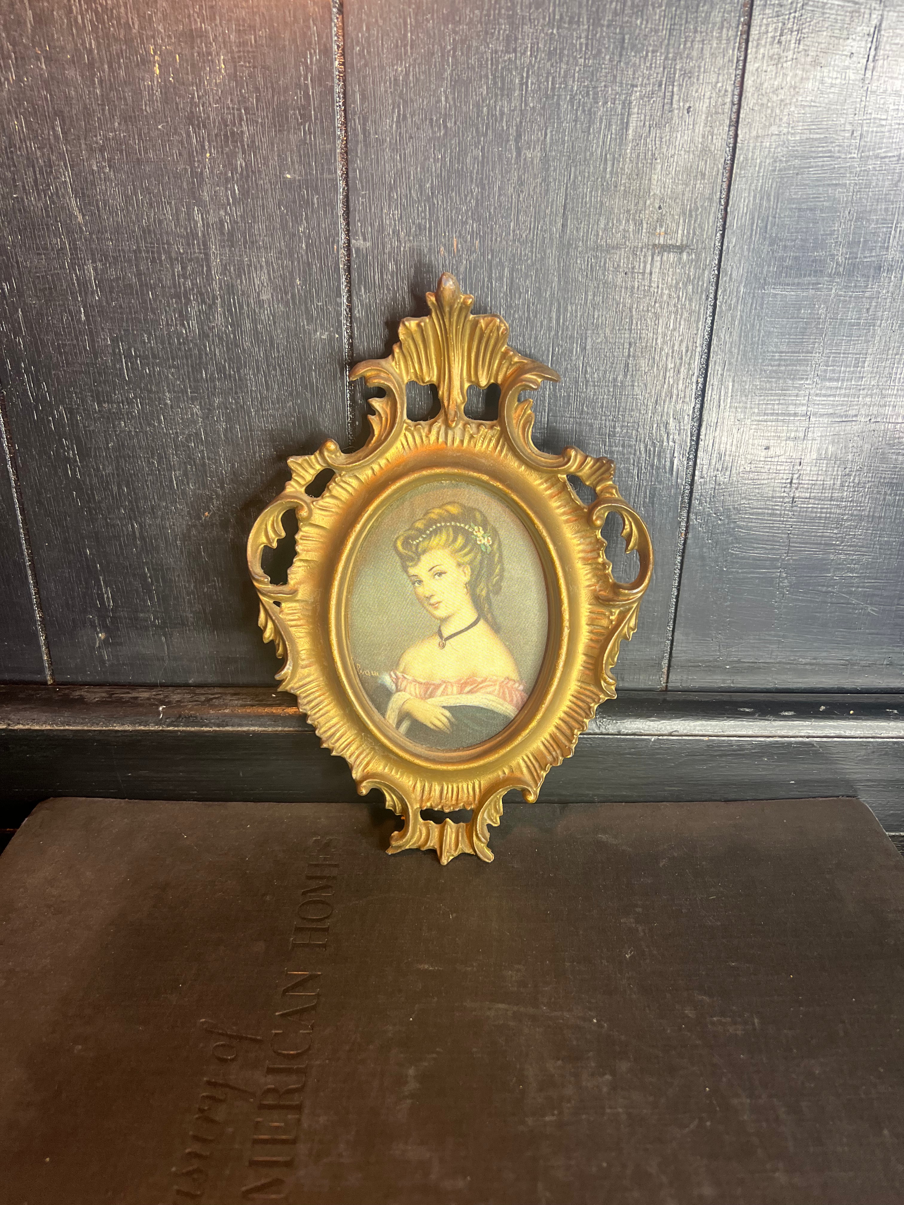 Silk Portrait In Frame