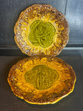 Rare Majolica Villeroy and Boch Plates (2)