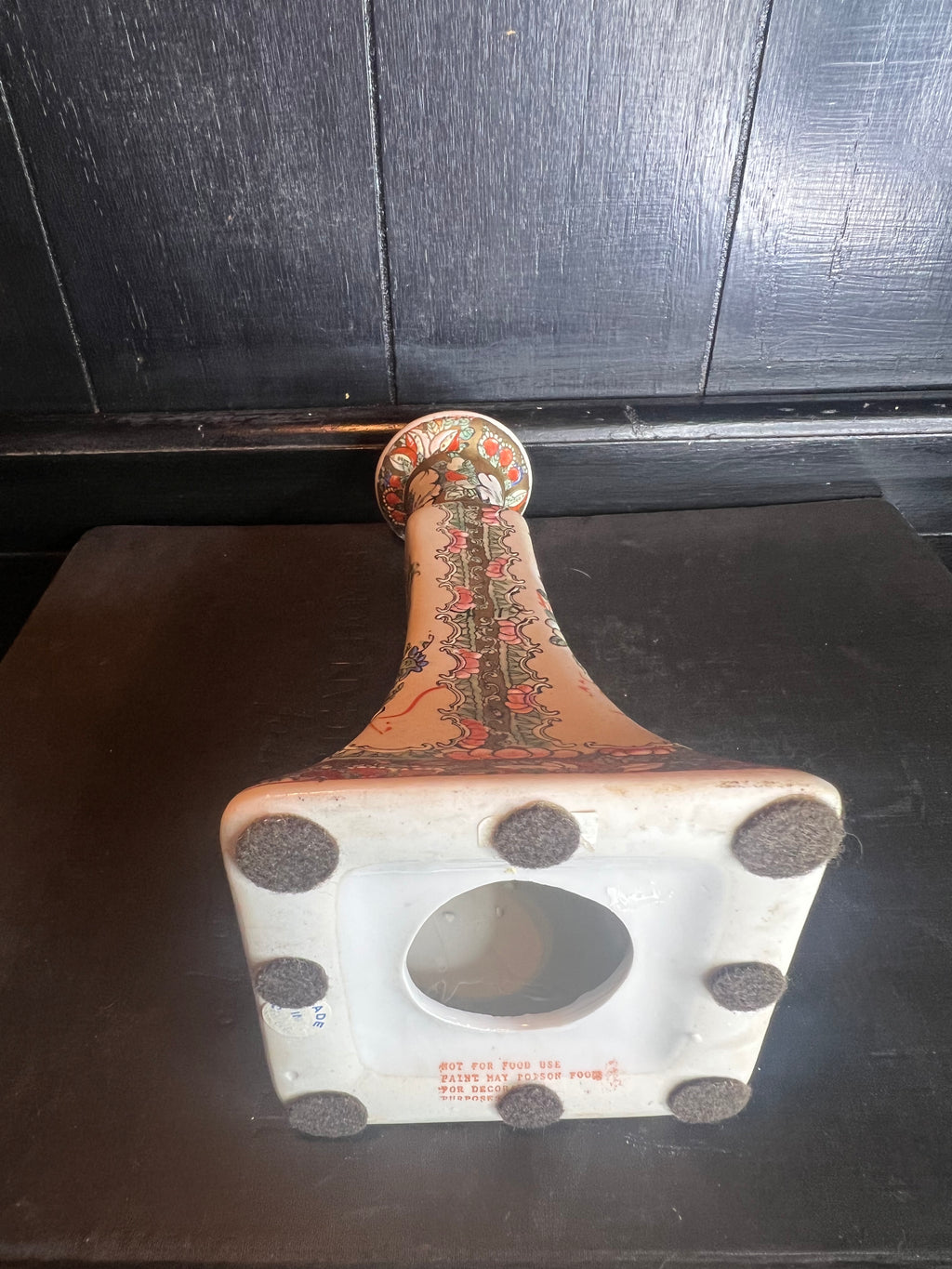 Vintage Rose Medallion Candle Stick