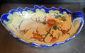 Nippon Antique Flow Blue Tray