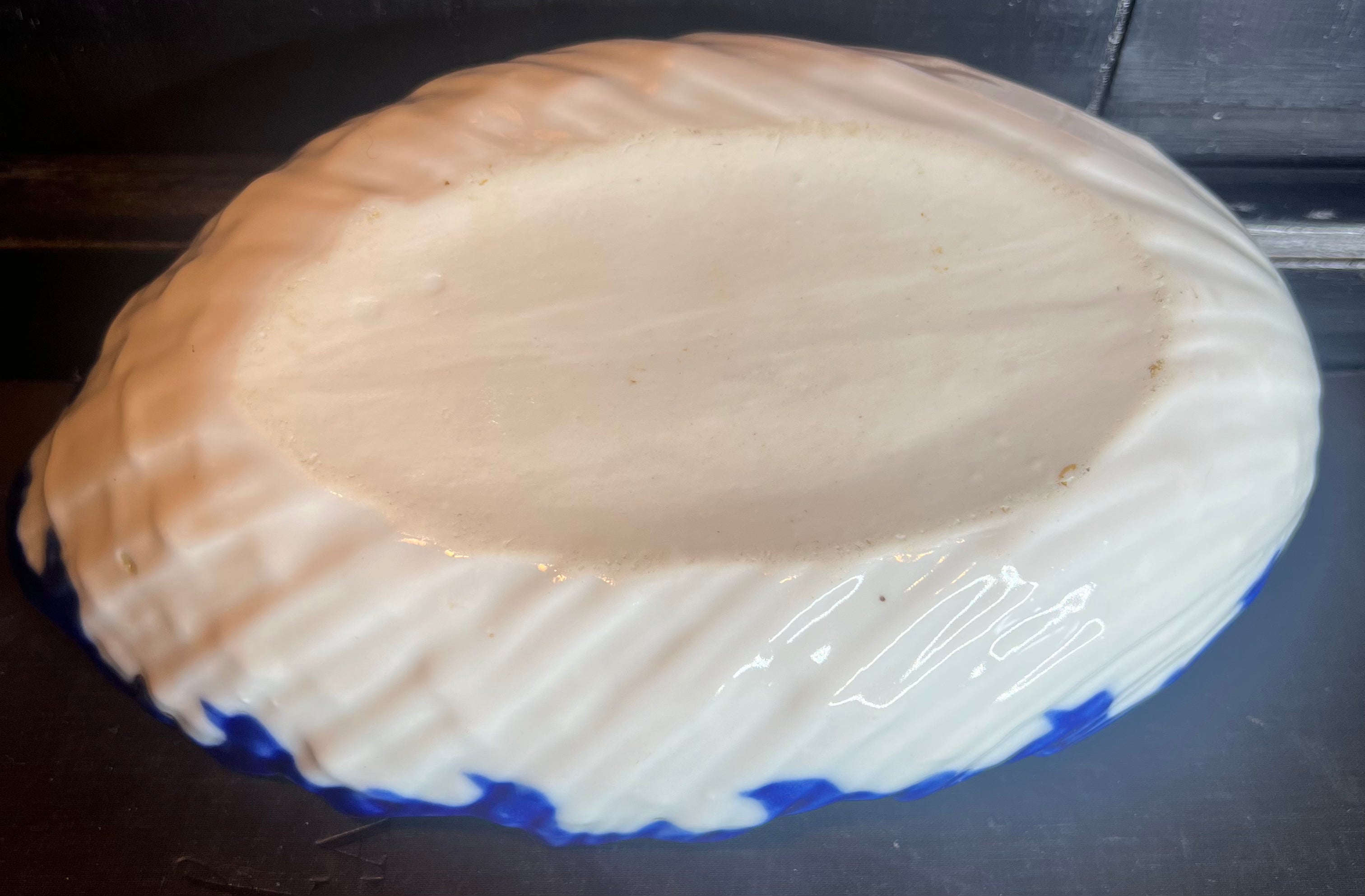 Nippon Antique Flow Blue Tray