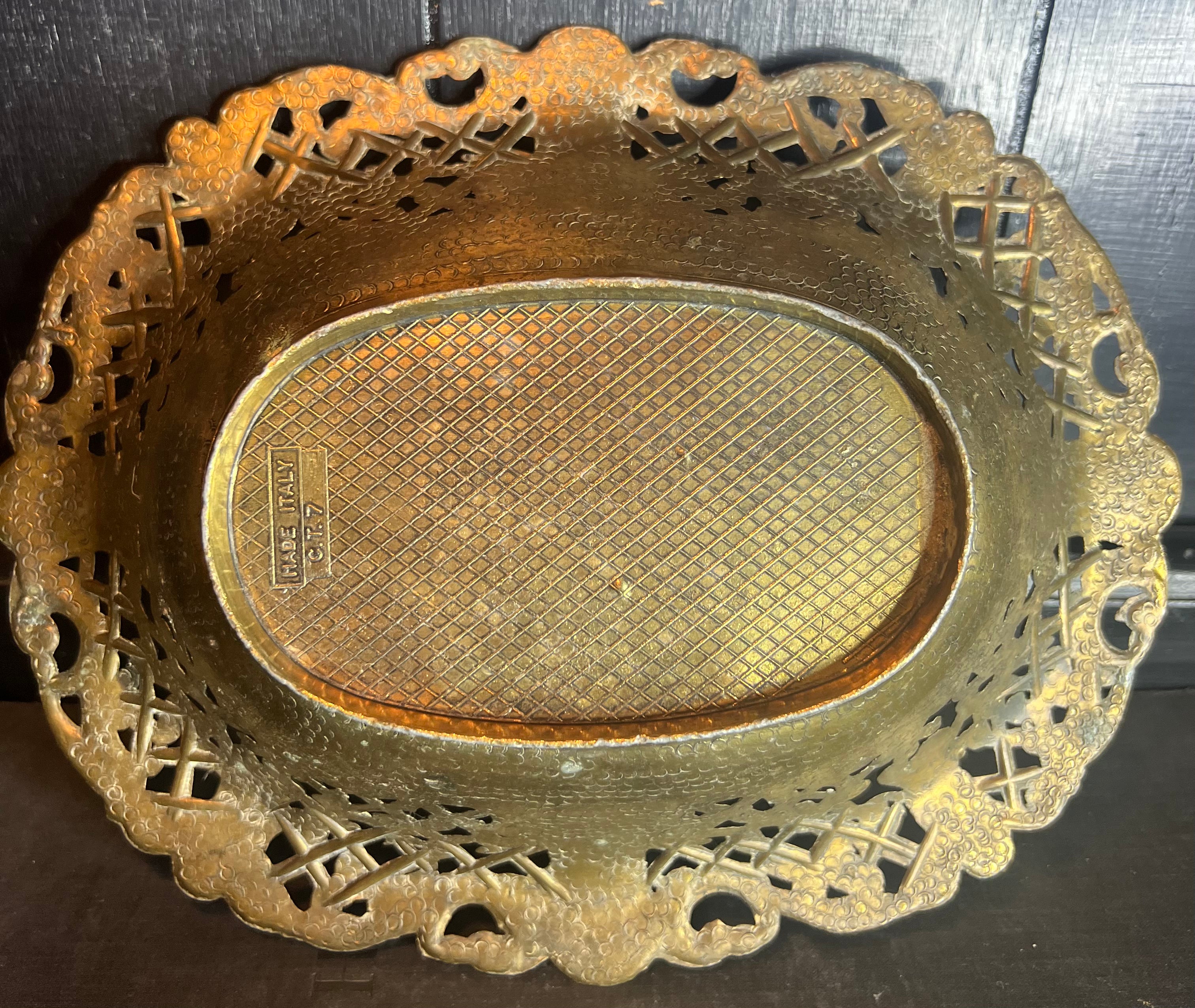 Italian Filagree Bowl