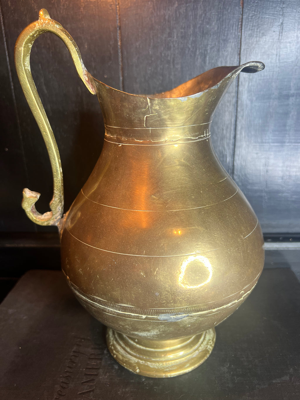 Brass Pitcher, Large