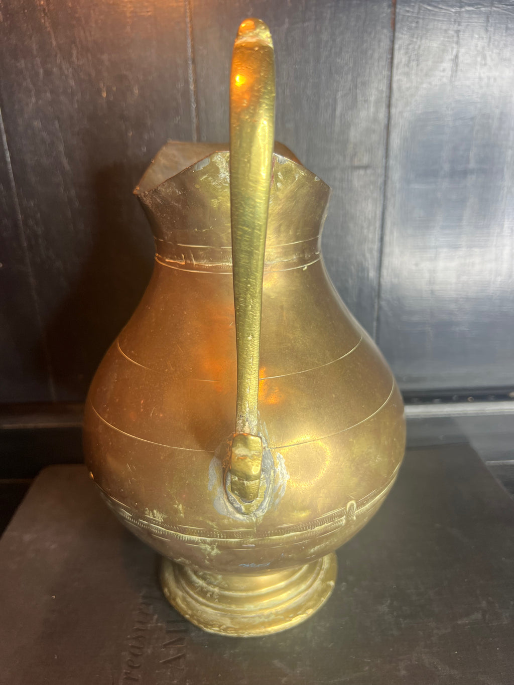 Brass Pitcher, Large