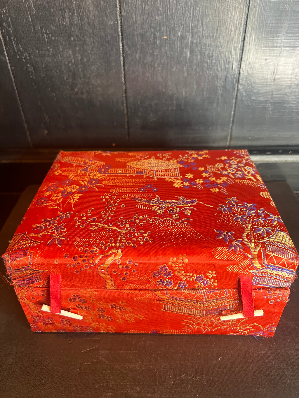 Mini Tea Set in Red Box
